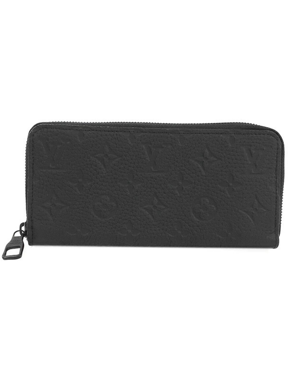Louis Vuitton Taurillon Monogram Zippy Wallet Horizontal Round Zipper Long